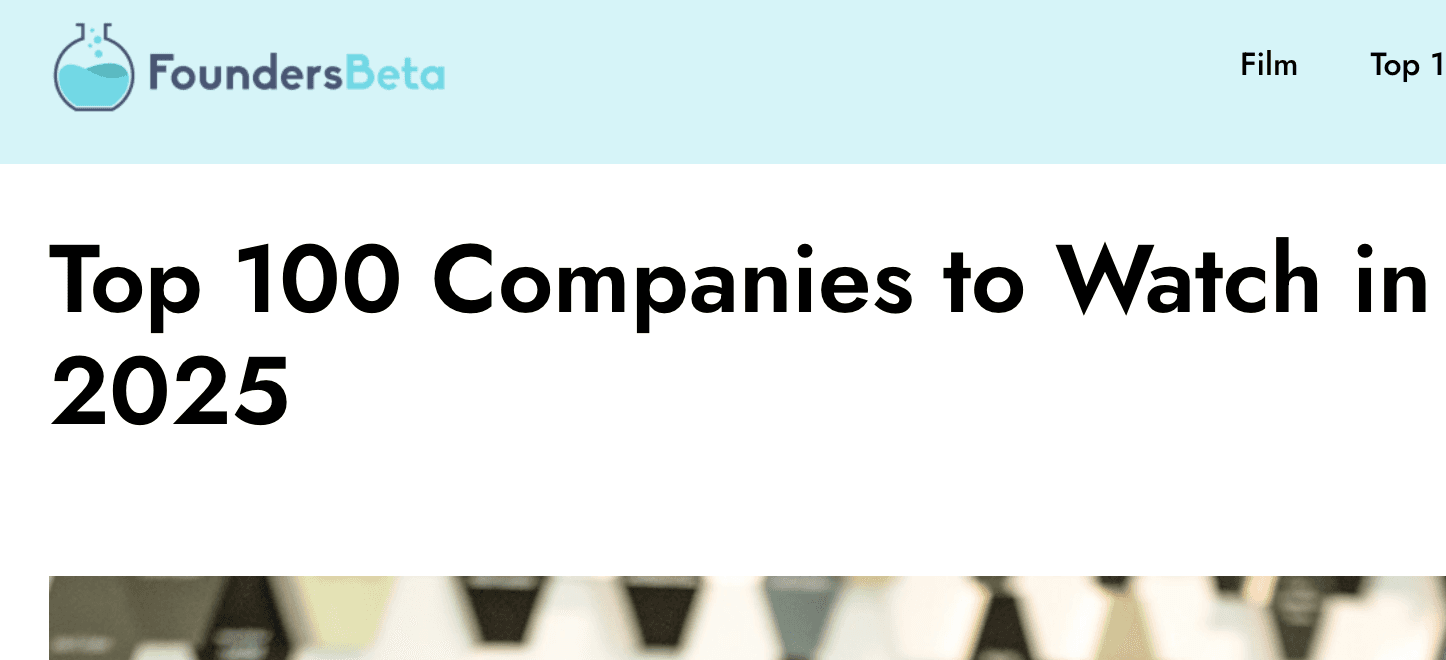 Top 100 Companies to Watch in 2025